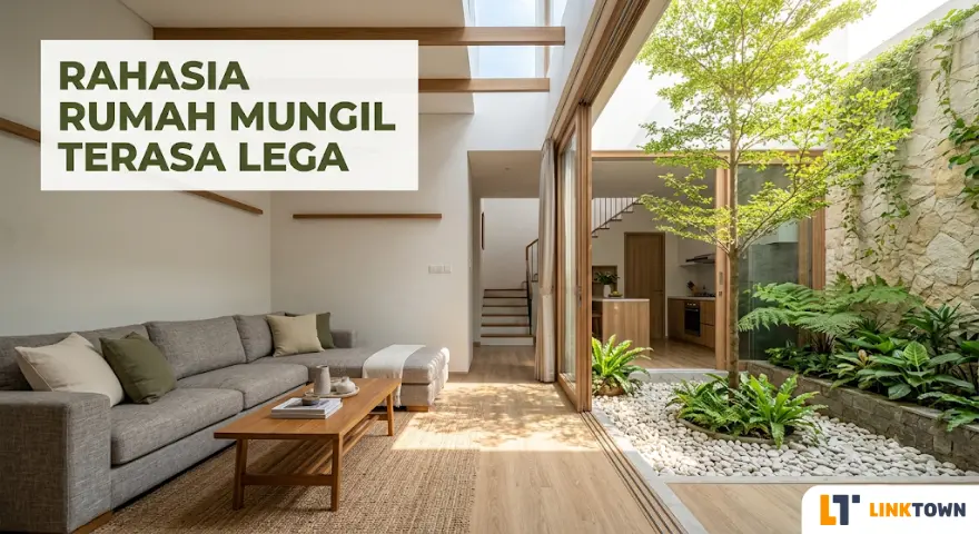 Inspirasi Desain Rumah 6x12 Meter dengan Inner Courtyard agar Tidak Sumpek